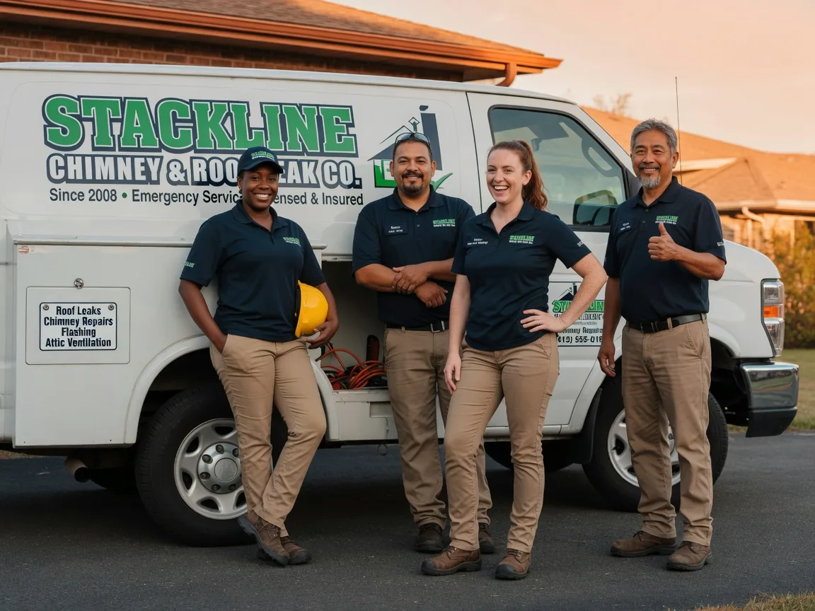 Chimney flashing repair company in Parker, PA